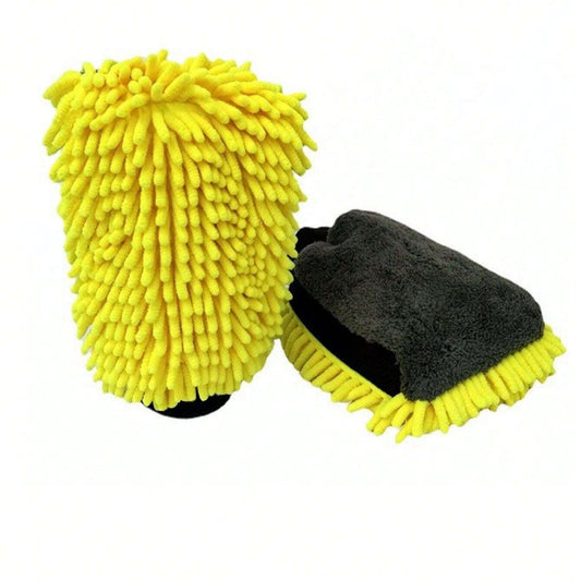 CarShineGlove™ - Jaune - Nettoie Ton Auto